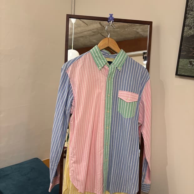 폴로 랄프로렌 멀티컬러 옥스포드셔츠