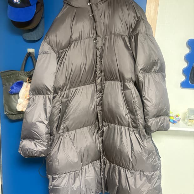 디젤 W 타크리 재킷 그레이 [롱패딩] 빅사이즈 4xl