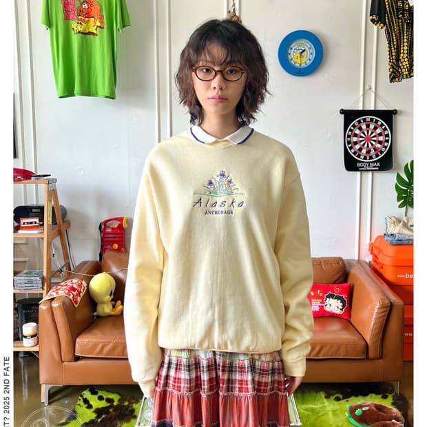 1990s Lee Vintage 'Alasca' PK Sweatshirt