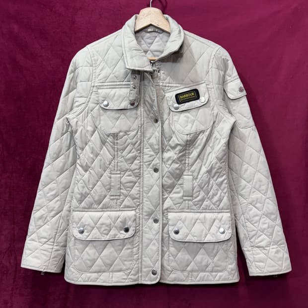 바버 우먼스 인터네셔널 퀼팅 자켓 (M)  