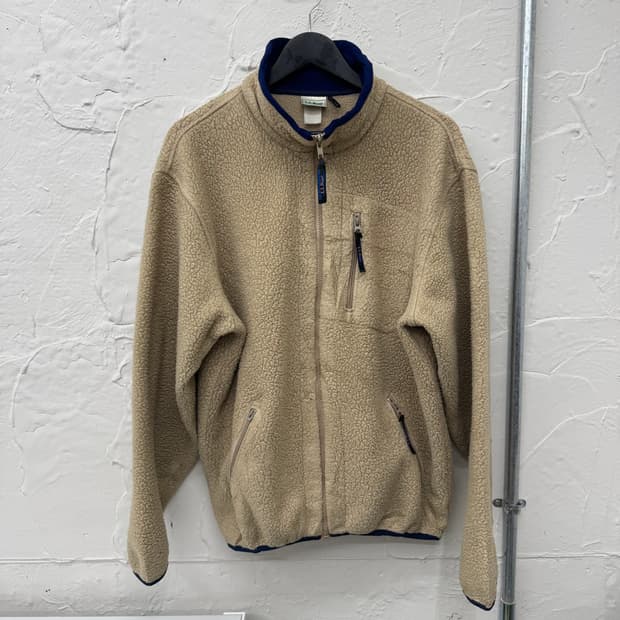 90s LL Bean 엘엘빈 딥파일 후리스자켓XL