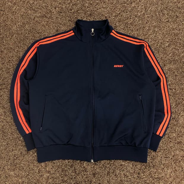 널디 네이비 져지 트랙탑