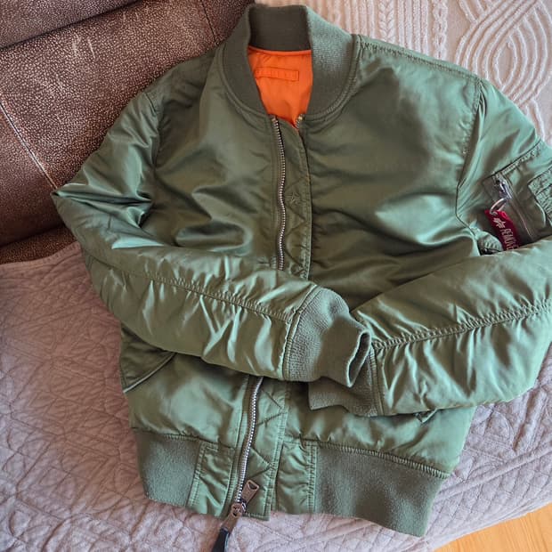 알파인더스트리 ma-1 카키