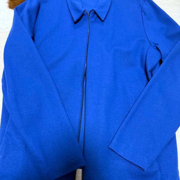 Cos 코스 울 자켓 블루