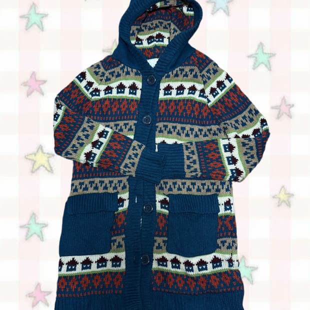 🏠노르딕 털 가디건