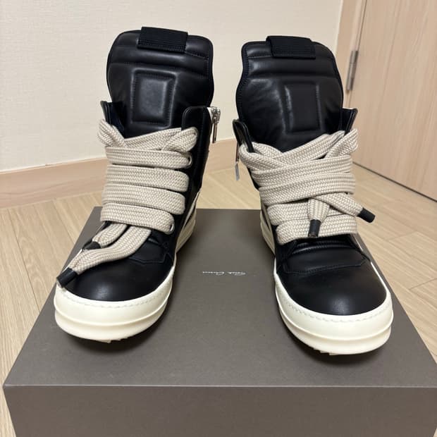 릭오웬스 점보레이스 지오바스켓 42