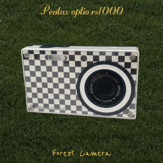 (카꾸/소프트) 펜탁스 옵티오 RS1000 디지털카메라 빈티지디카