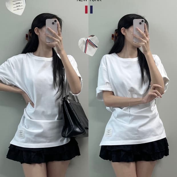 톰브라운 반팔티