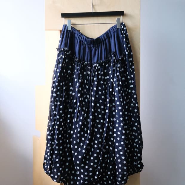  2008 Dot Conversion Culottes Skirt Pant