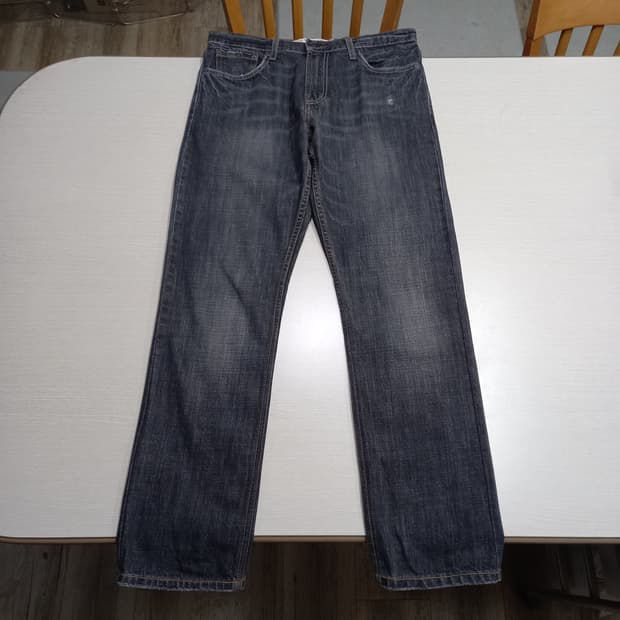 32 리바이스527 워싱 일자진 다크그레이 32-294