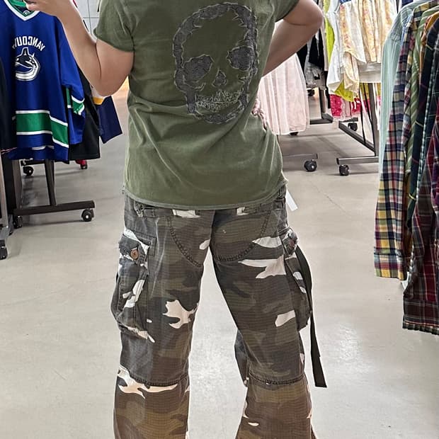 Zadig & Voltaire 해골브이넥 반팔