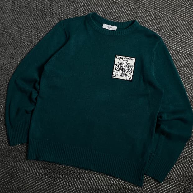 KEITH HARING 로고 스웻 긴팔 니트y 4019