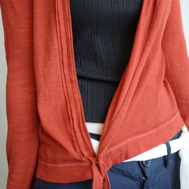 Y's Yohji Yamamoto wrap cardigan