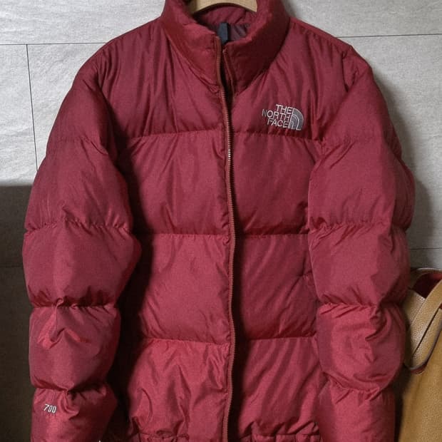 정품) 노스페이스 700 눕시 구스다운 패딩 