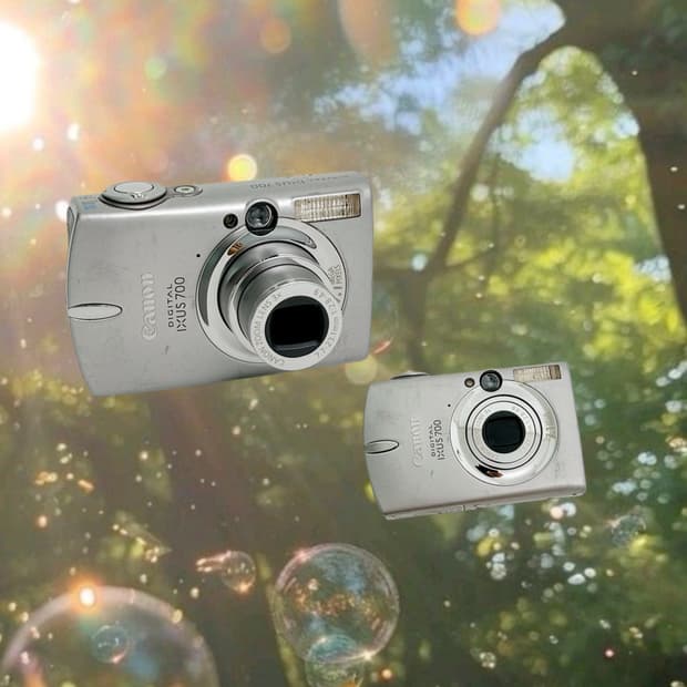 인기!) 캐논 익서스 700 익시600 빈티지 디카