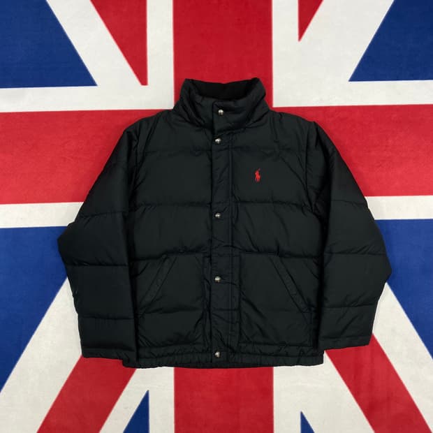 폴로 덕다운 패딩 실측 여성 44-55 