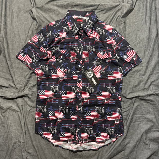 Rock & Roll Denim S/S Snap Shirt