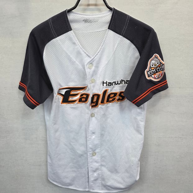 한화이글스 키즈 클럽 수리 유니폼 반팔 85