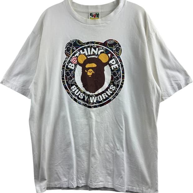 베이프X메디콤토이 콜라보 베어브릭 티셔츠1562