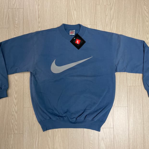 나이키 90s 올드 스웻셔츠 맨투맨 블루 NIKE OLD 1990 5번
