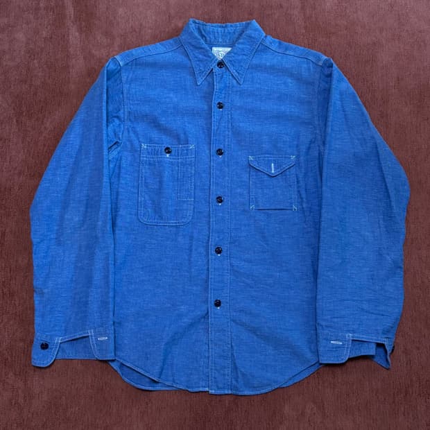 빅얀크 샴브레이 셔츠 15사이즈