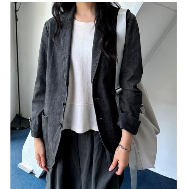 Denim 3B design tailored jacket