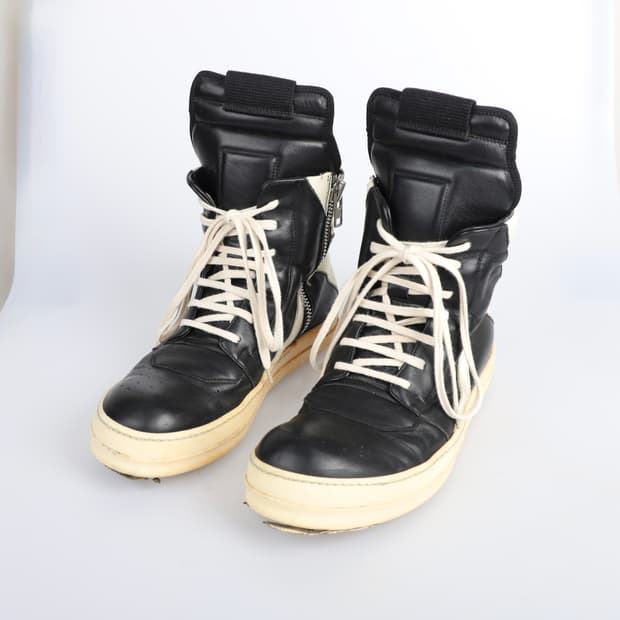 40 / Rick Owens 릭오웬스 지오바스켓 모노크롬