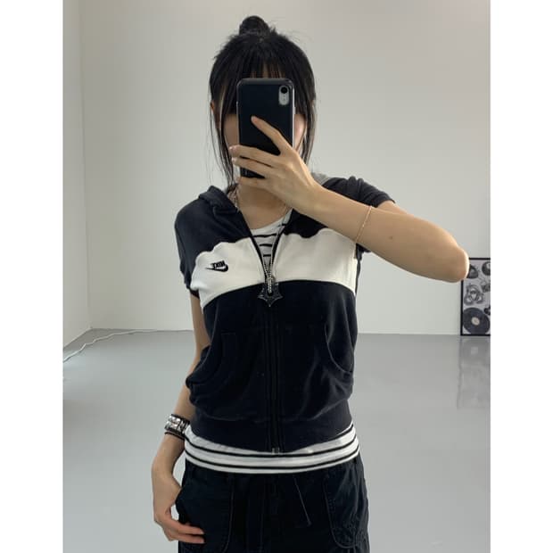 Nike Cotton Zip Up Hoodies 