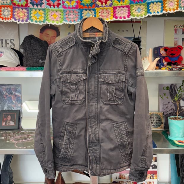 아베크롬비 더스티 워싱 필드 자켓