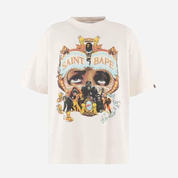 XL 세인트미카엘  BAPE Generation 베이프 반팔 티셔츠
