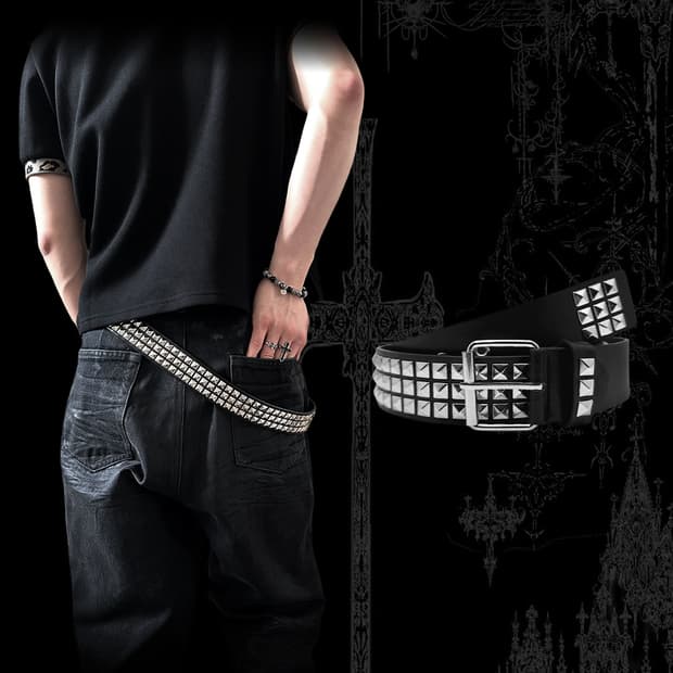 Square Stud Belt 사각스터드벨트