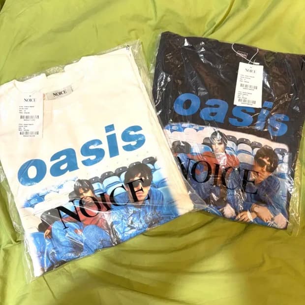 노이쉬 오아시스 티셔츠 (새상품)