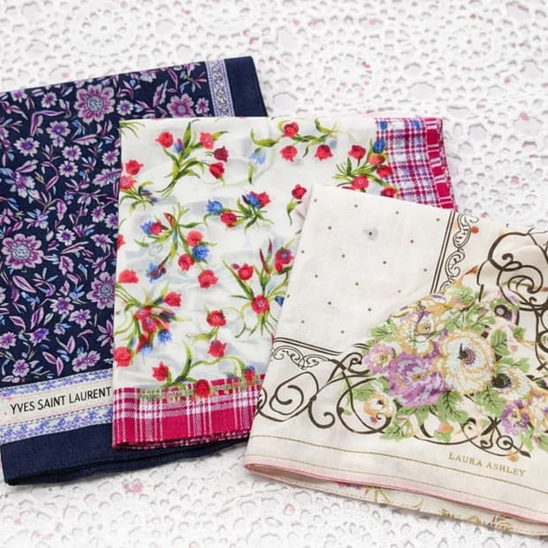 입생로랑/로라애슐리/겐조  손수건