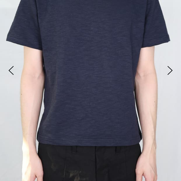 les fin 티셔츠 네이비 2