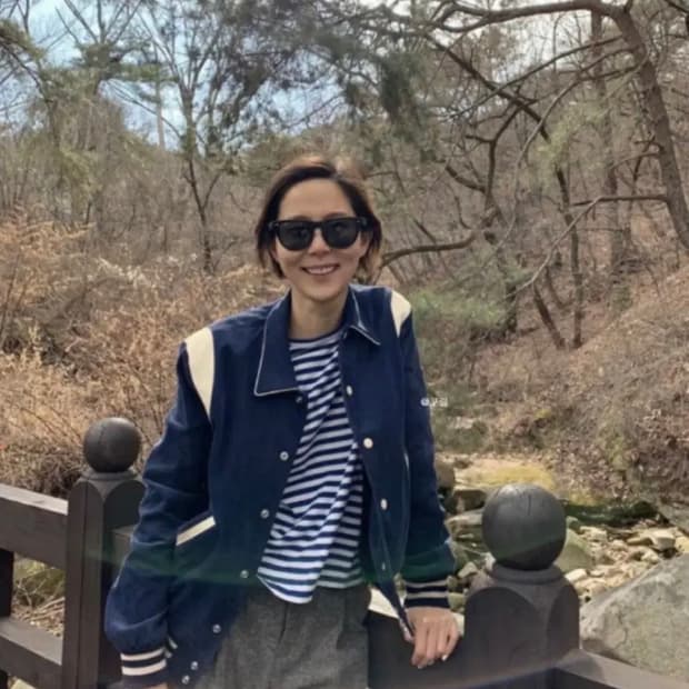 [48] 셀린느 코듀로이 테디자켓 네이비