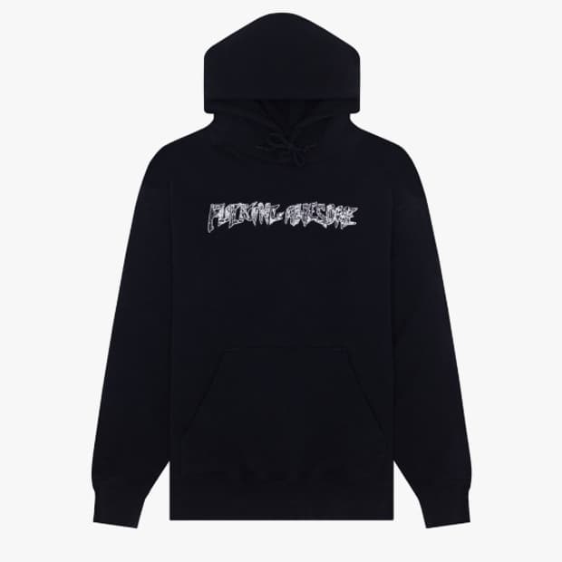 퍼킹어썸 ACUPUNCTURE STAMP HOODIE BLACK