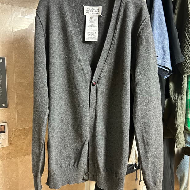 Maison Margiela 그레이 가디건 L 마르지엘라
