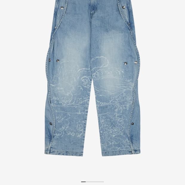 SAN SAN X YUMINHA PANTS BLUE
