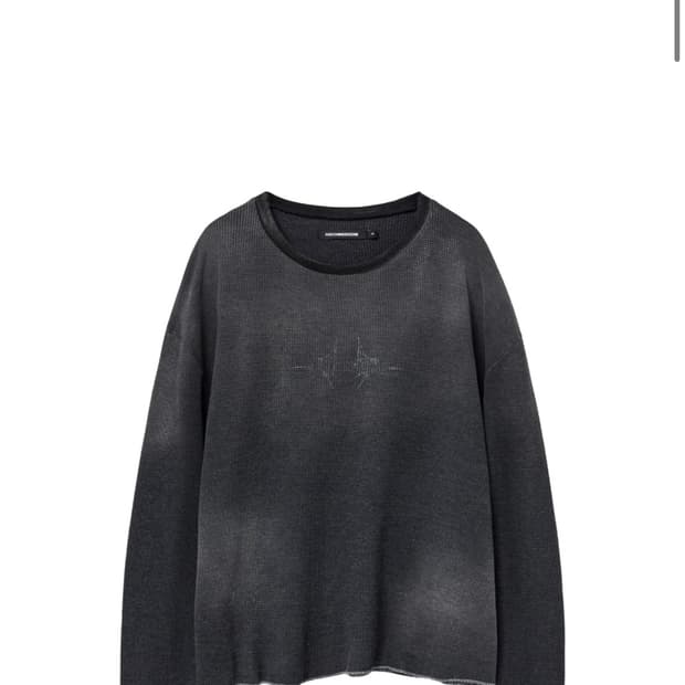 해칭룸 VTG Thermal Tee 블랙 L