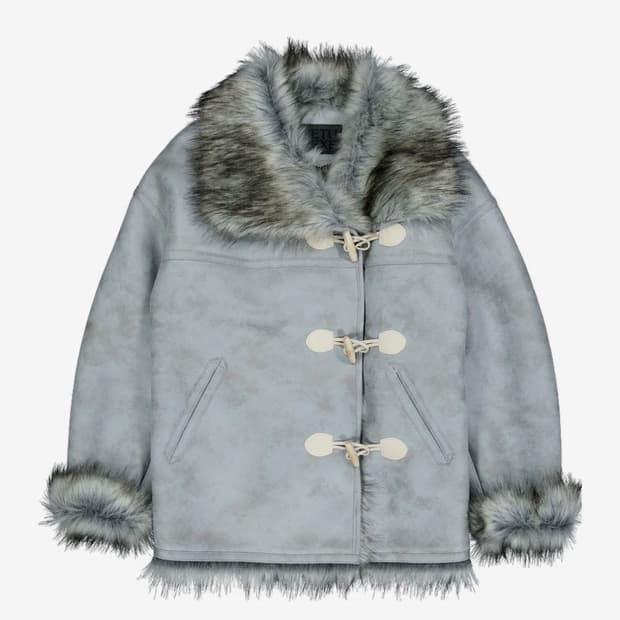 셋업이엑스이 DUFFLE MUSTANG JACKET / BABY BLUE