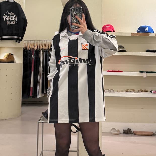 아디다스 오리지널스 풋볼 스타일 폴로 셔츠 U1452