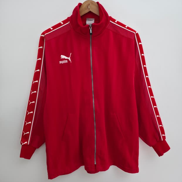 [L] 푸마 레드 져지