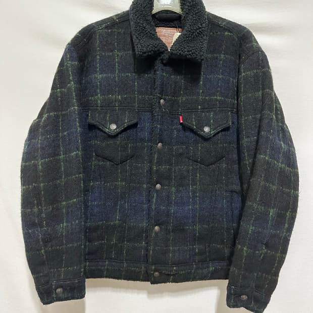 리바이스 울 트러커자켓