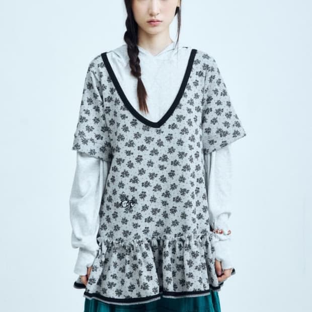 콜로신스 COLOCYNTH CORTE TOP DRESS FLOWER