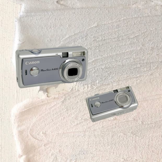 자글자글!) 캐논 파워샷 a400 Powershot 빈티지 디카