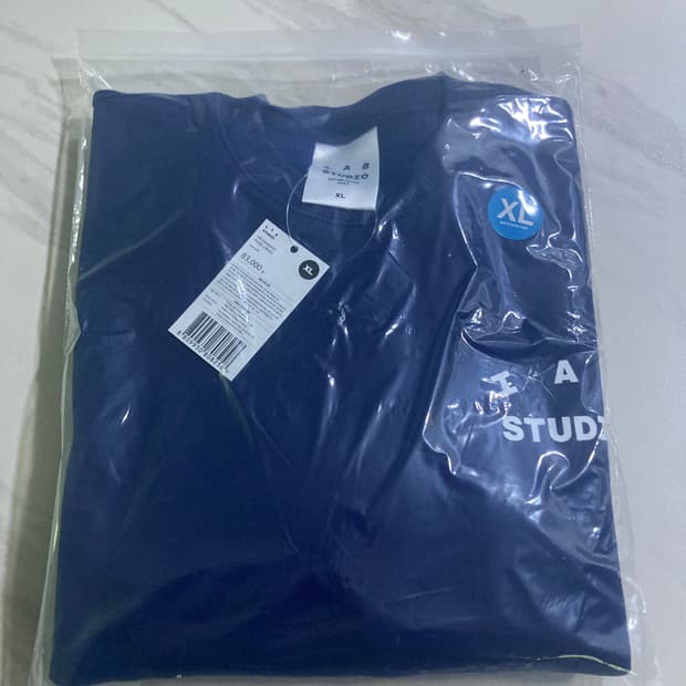 아이앱 스웻셔츠 맨투맨 네이비 xl 새상품