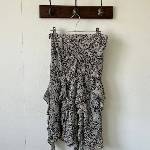 DKNY 레이스 캉캉 스커트