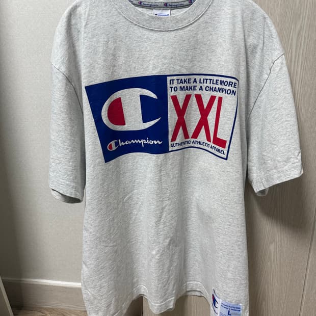 챔피온 그래픽 반팔L