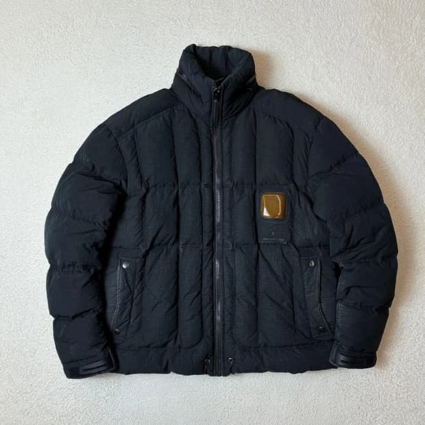 디젤 피그먼트 테크니컬 푸퍼 후디 패딩 PN6649