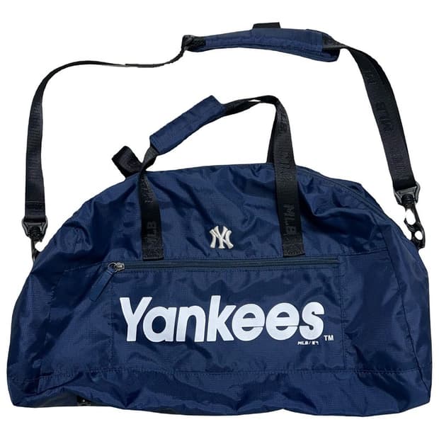 MLB 뉴욕 양키스 나일론 보스턴백 네이비